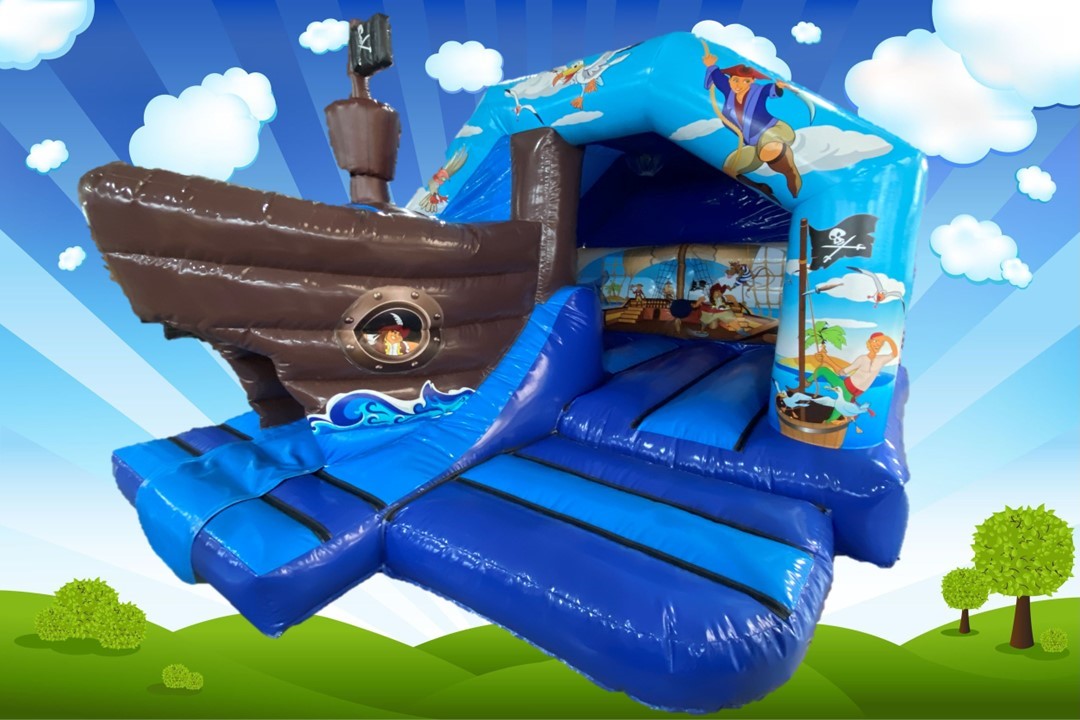 3d Pirate bouncy castle