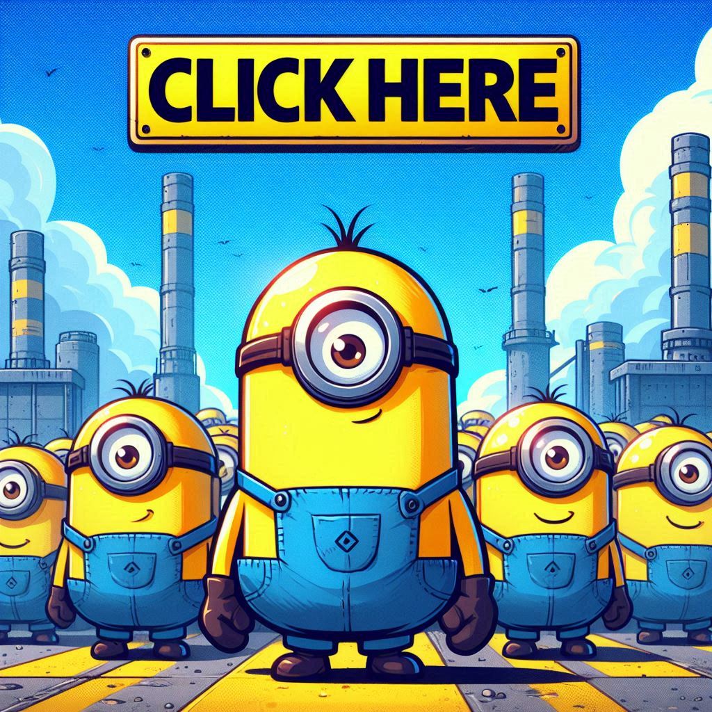 Minions bouncy castle link picture in Chesterfield