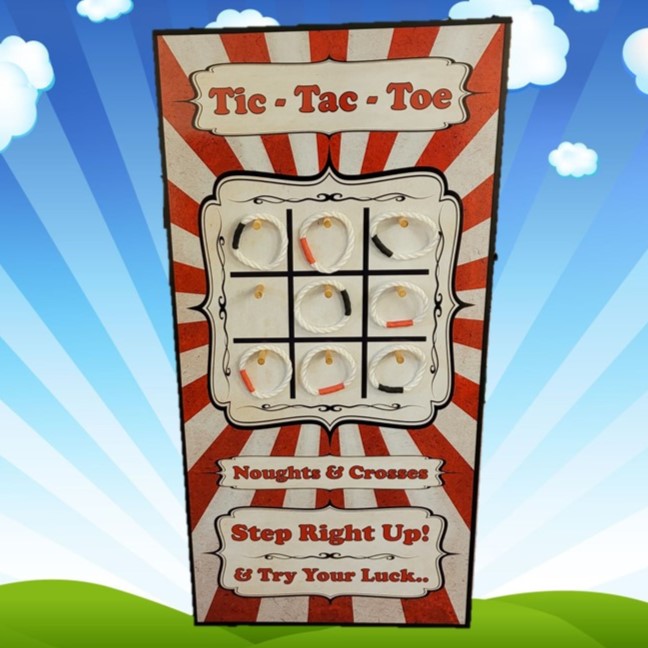 Noughts and crosses game