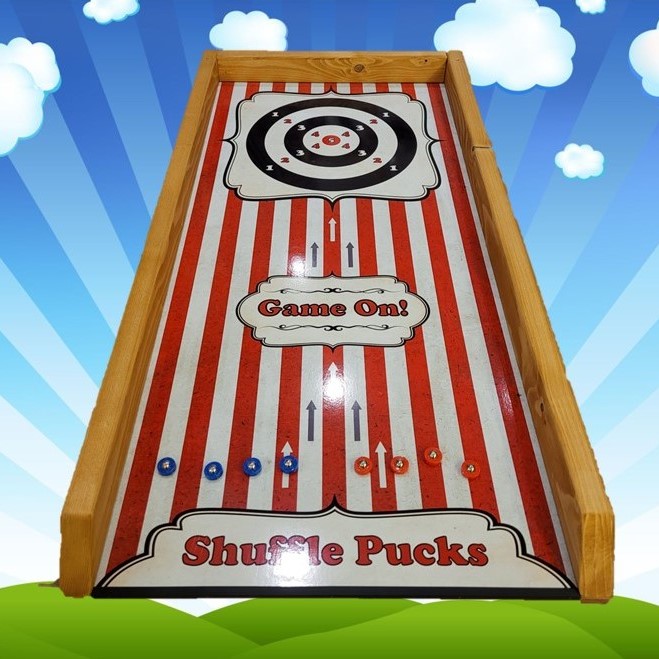 Shuffle puck game