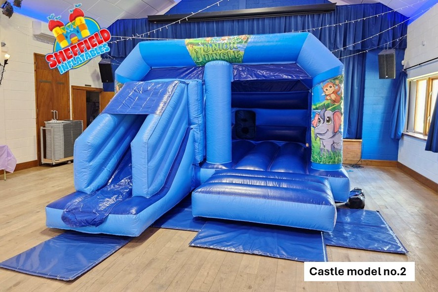 Large jungle bouncy castle hire Chesterfield