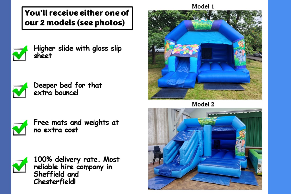 Jungle bouncy castle hire options