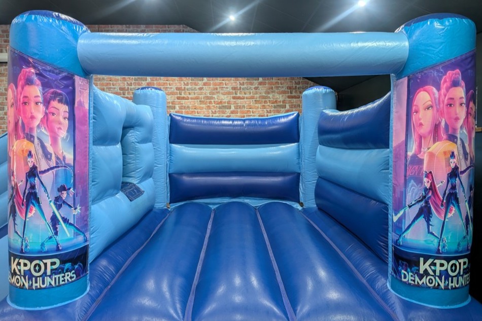 Low height KPop bouncy castle hire