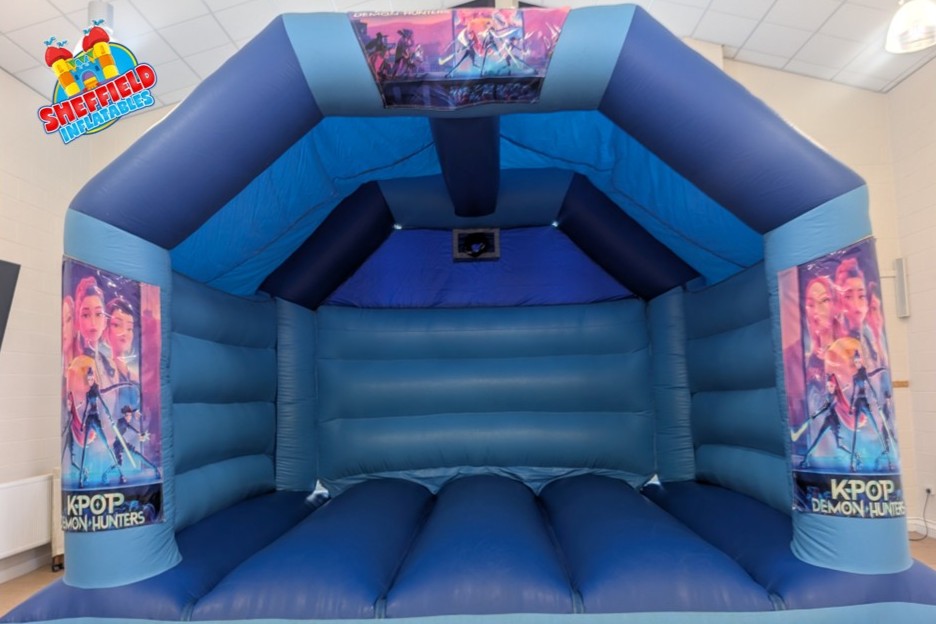 Adult KPop Bouncy Castle Hire Chesterfield