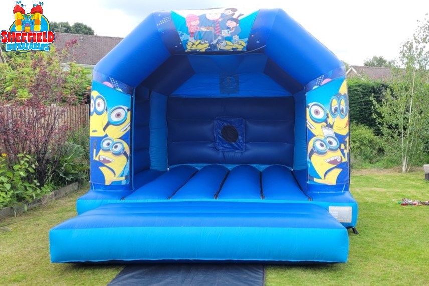Minion bouncy castle hire Chesterfield