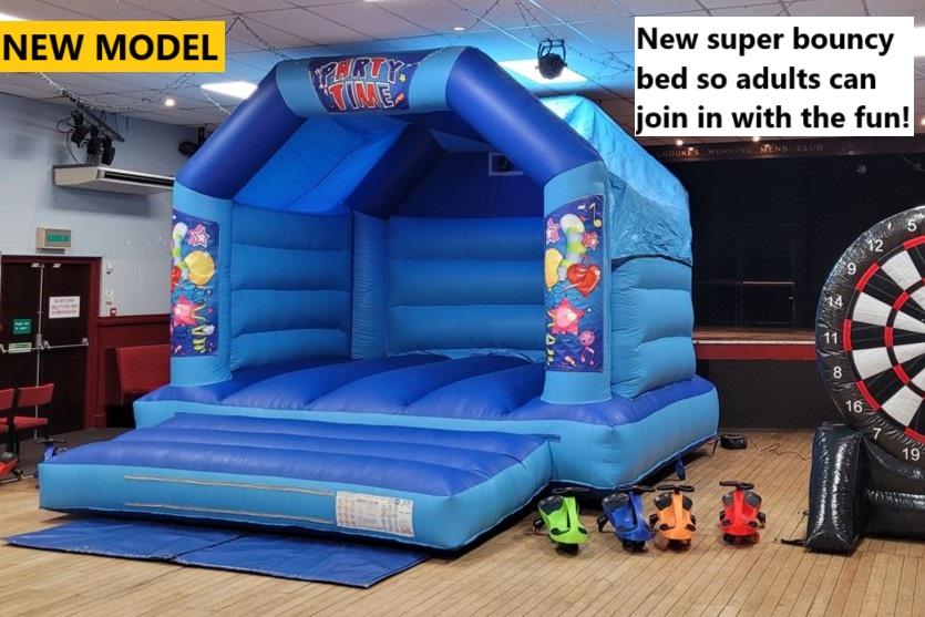 Adult bouncy castle hire in Sheffield