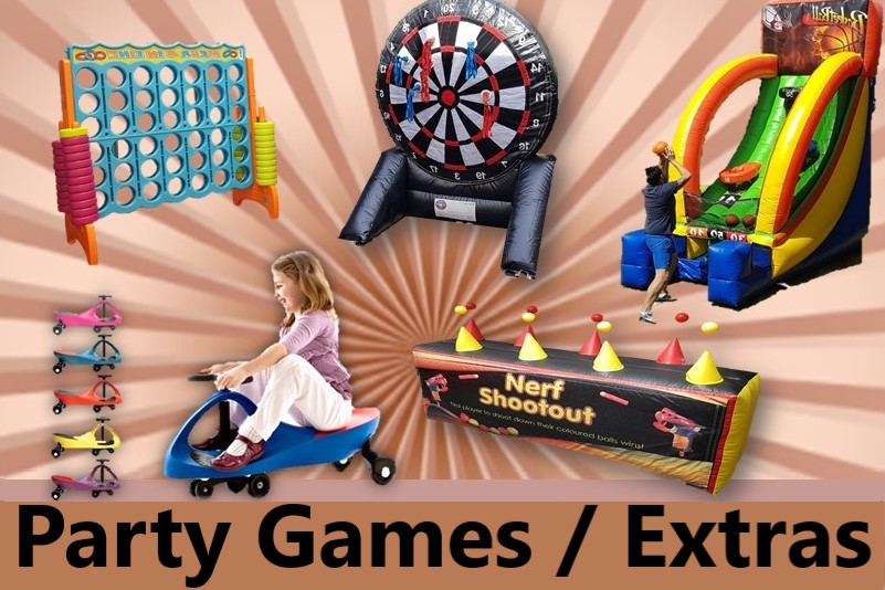 A picture of the party games you can hire