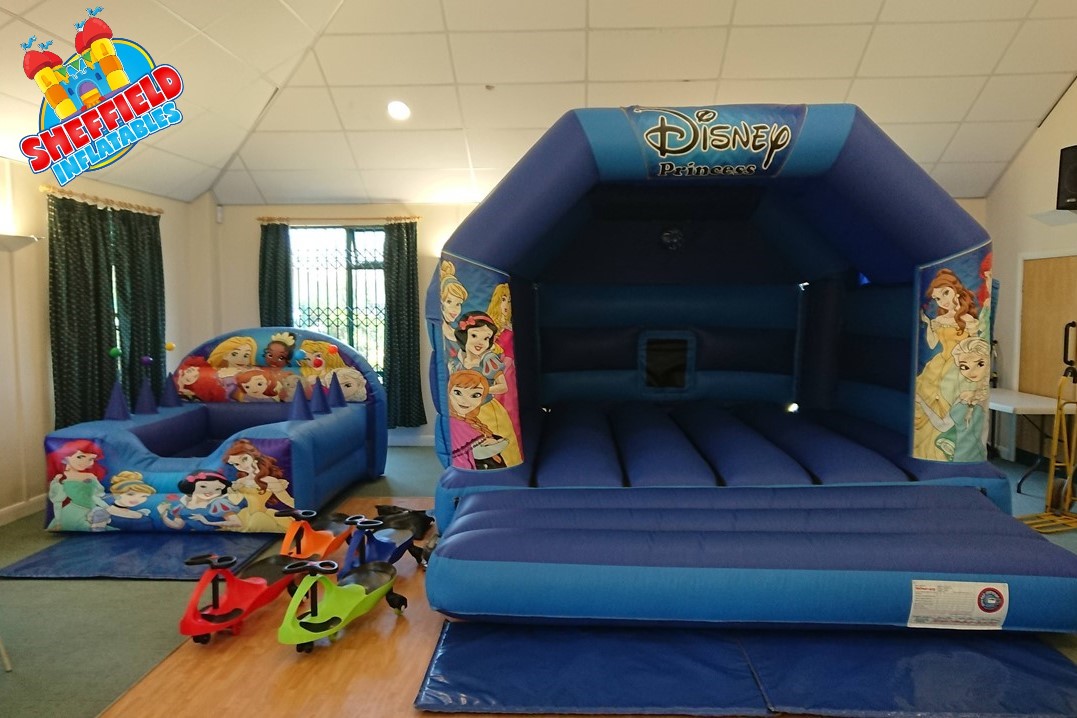 Large princess bouncy castle
