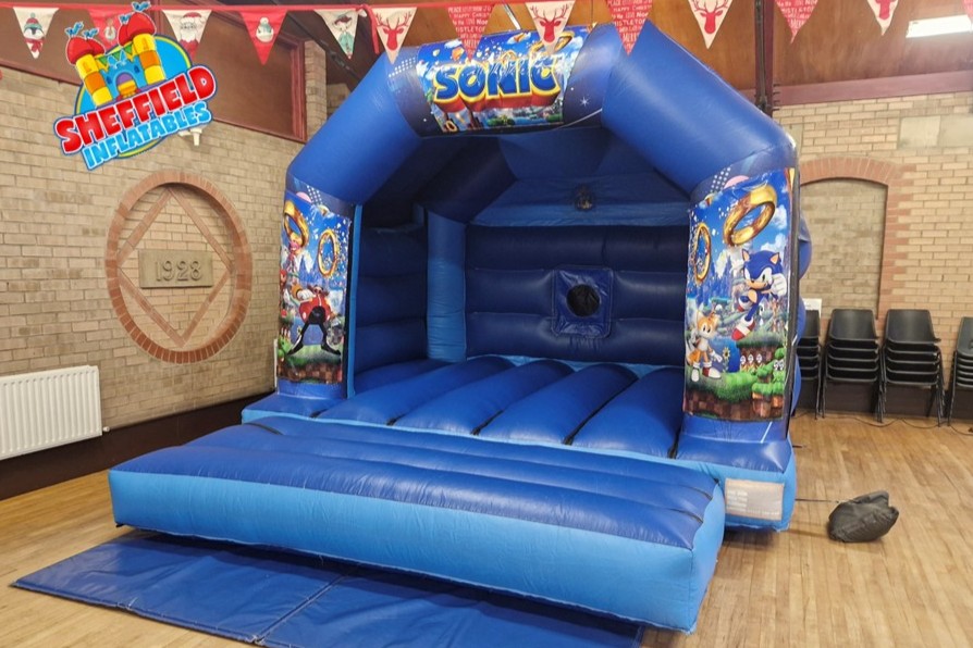 12ft Sonic Bouncy Castle Hire Sheffield