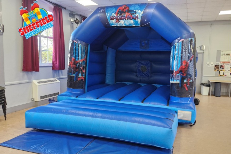 Spiderman bouncy castle hire in Chesterfield