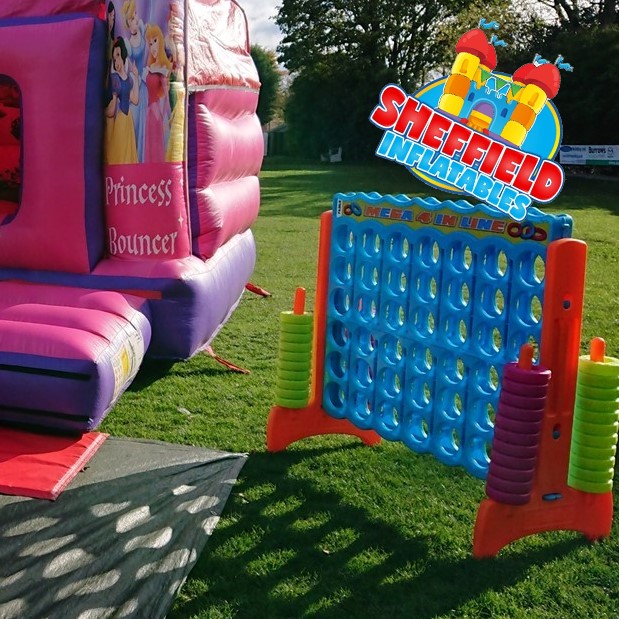 Connect four party games for hire in Sheffield