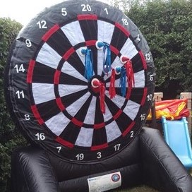 Darts inflatable game hire in Sheffield