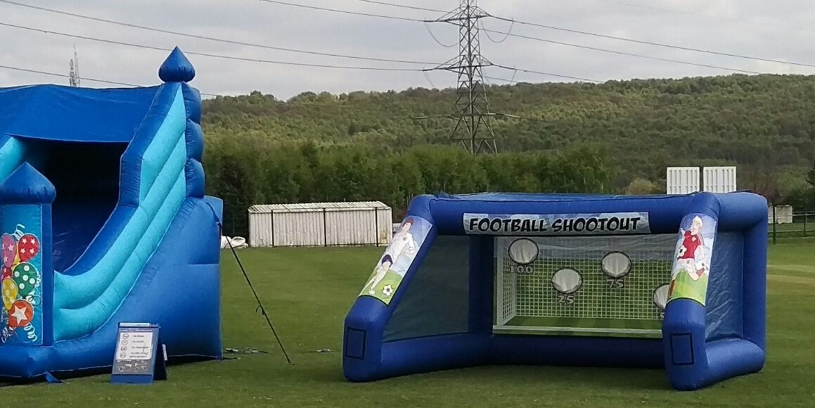 Football shootout game hire in Sheffield, Chesterfield and Rotherham