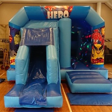 Heroes Disco Bouncy Castle Hire In Sheffield