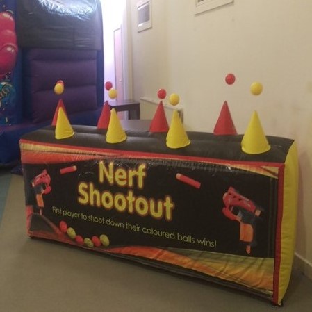 Nerf Shooting game hire in Sheffield