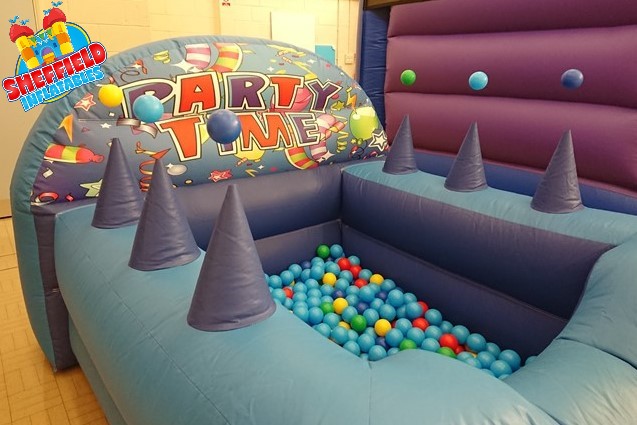 Party time ball pit hire in Sheffield and Rotherham