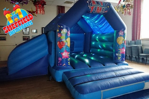 Party time combo bouncy castle in Sheffield