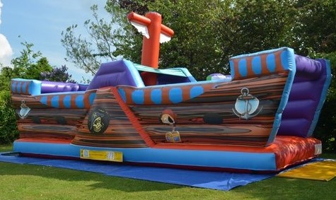 Hire our big pirate ship in Sheffield, Chesterfield and Rotherham