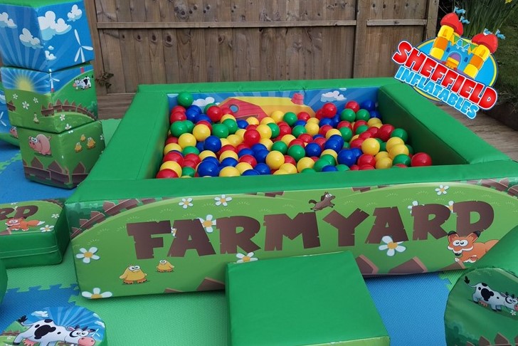 Soft Play Hire in Sheffield with ball pit